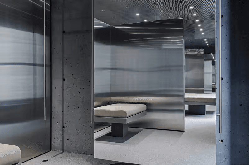 SSENSE Montreal flagship store interior